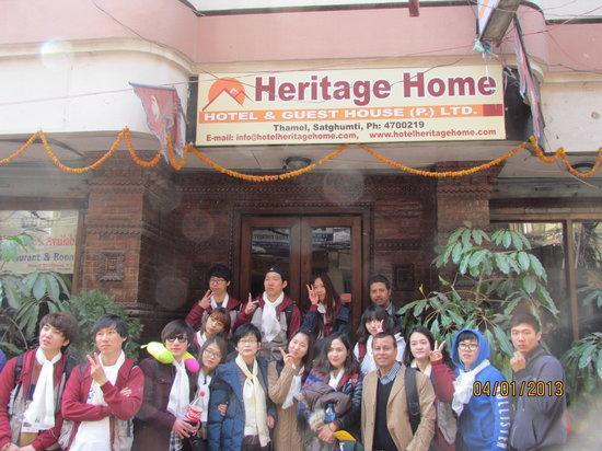 Heritage Home Hotel And Guest House Катманду Экстерьер фото